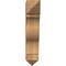 Ekena Millwork Funston Arts & Crafts Rough Sawn Bracket, Western Red Cedar, 6"W x 22"D x 30"H BKT06X22X30FST03RWR - alternate 4